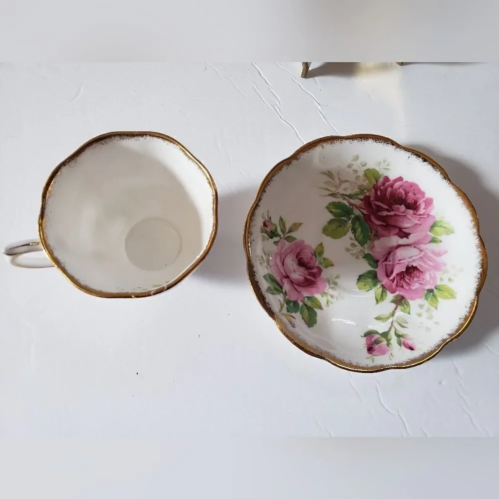 Royal Albert American Crown China Cup & Saucer